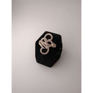 Nataliya V Collister NVC Crystal Rhinestone Ring Size‎ 8